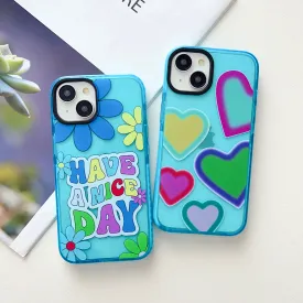 Heart Family Designer Impact Proof Case for iPhone