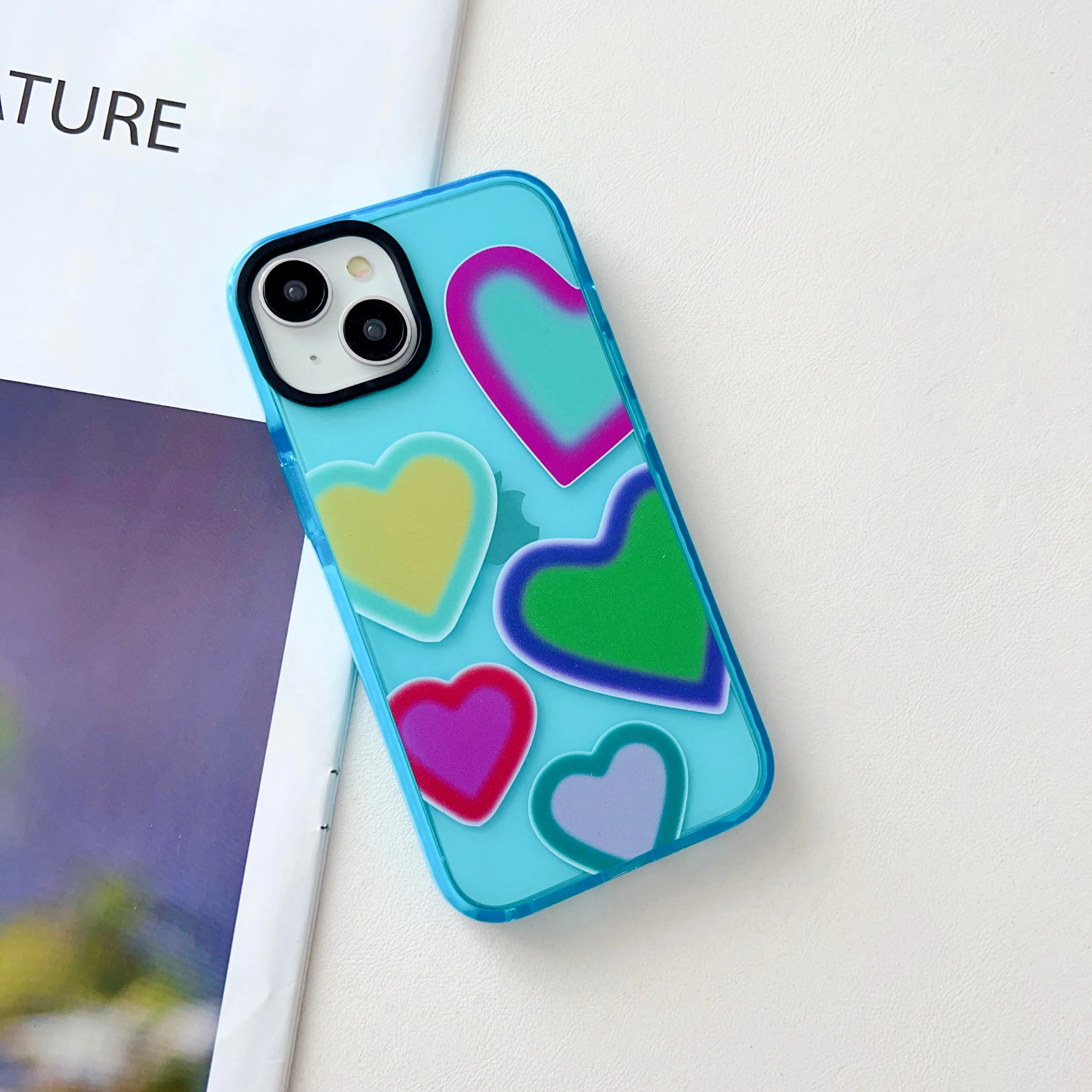 Heart Family Designer Impact Proof Case for iPhone