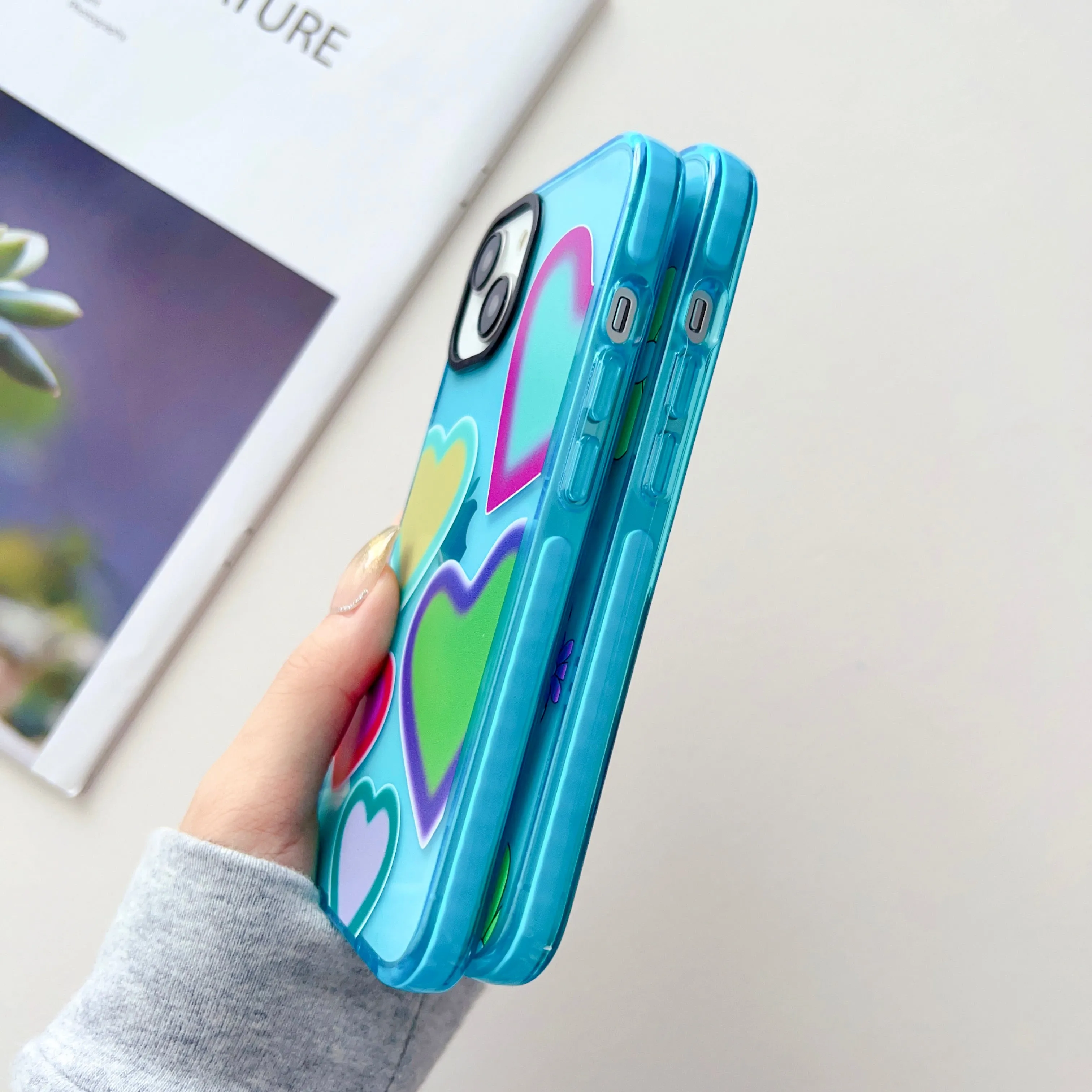 Heart Family Designer Impact Proof Case for iPhone