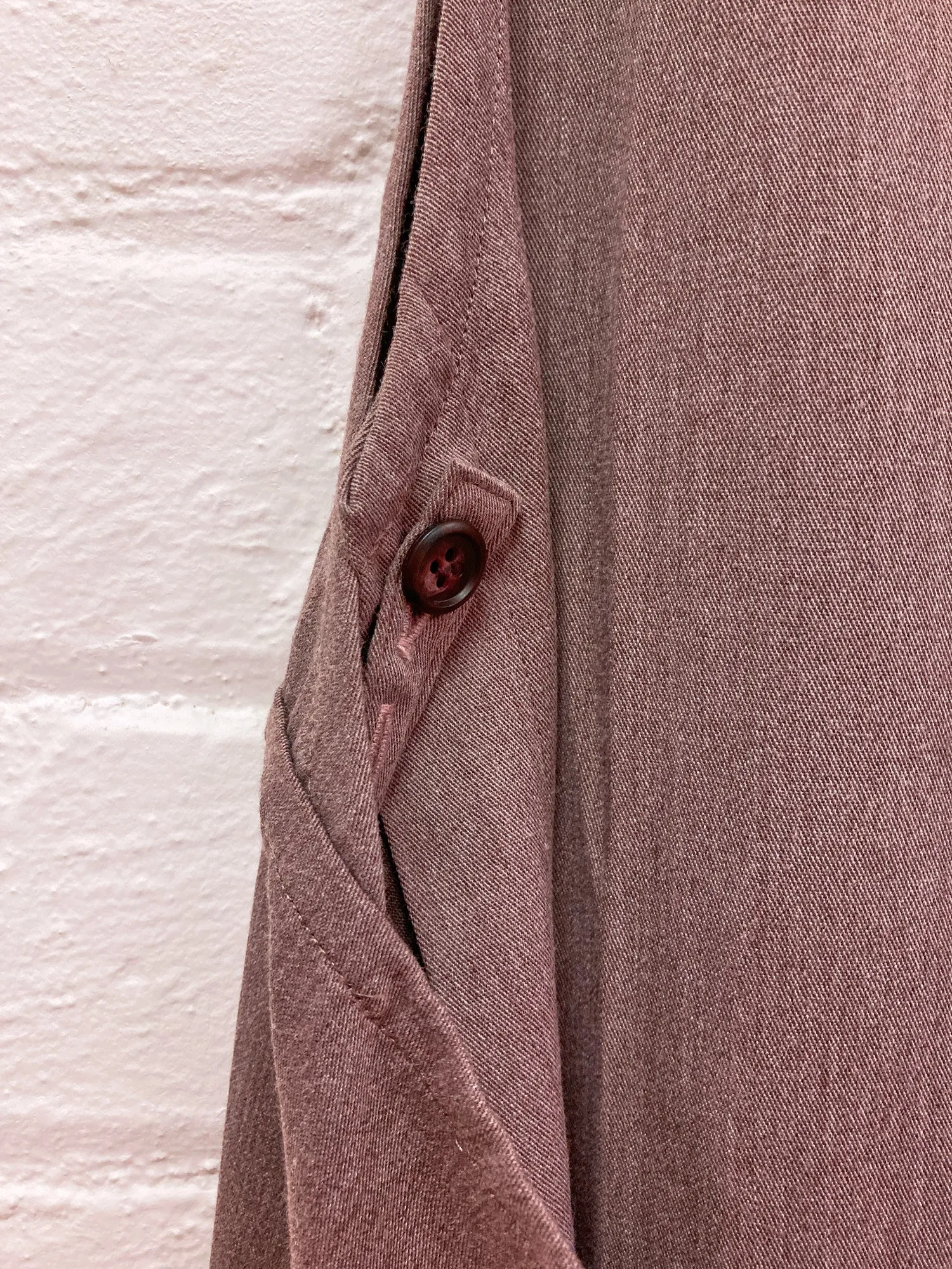 IM product Issey Miyake Design Studio mushroom-y wrap front apron dress