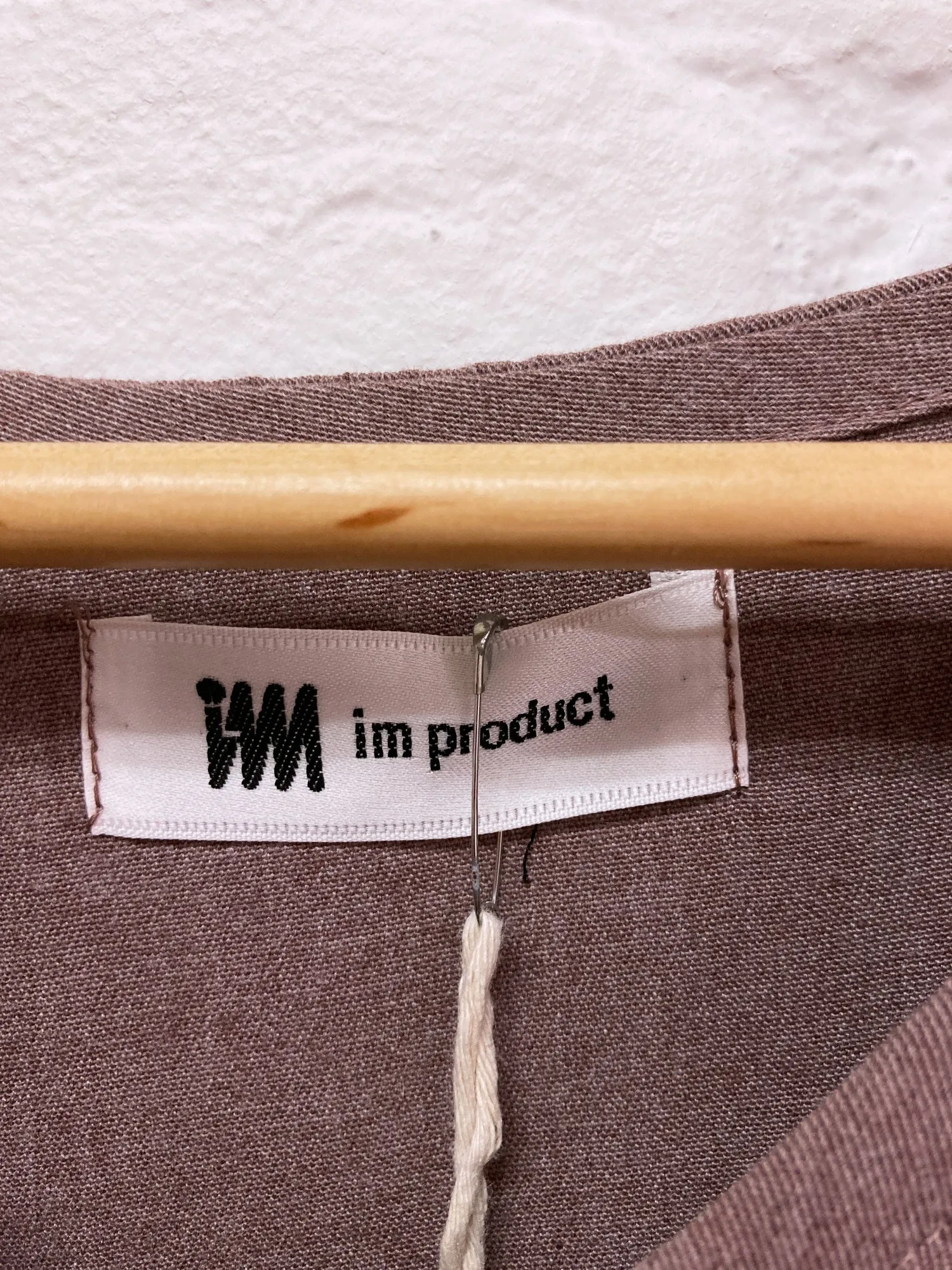 IM product Issey Miyake Design Studio mushroom-y wrap front apron dress