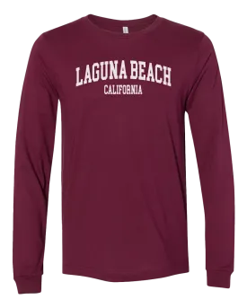 Laguna Arch Long Sleeve - Maroon