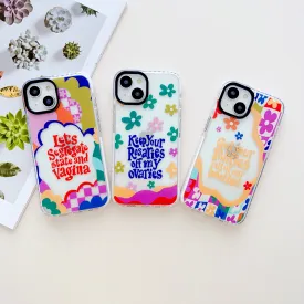 Let's Segregate ! Silicon Impact Proof Case for iPhone