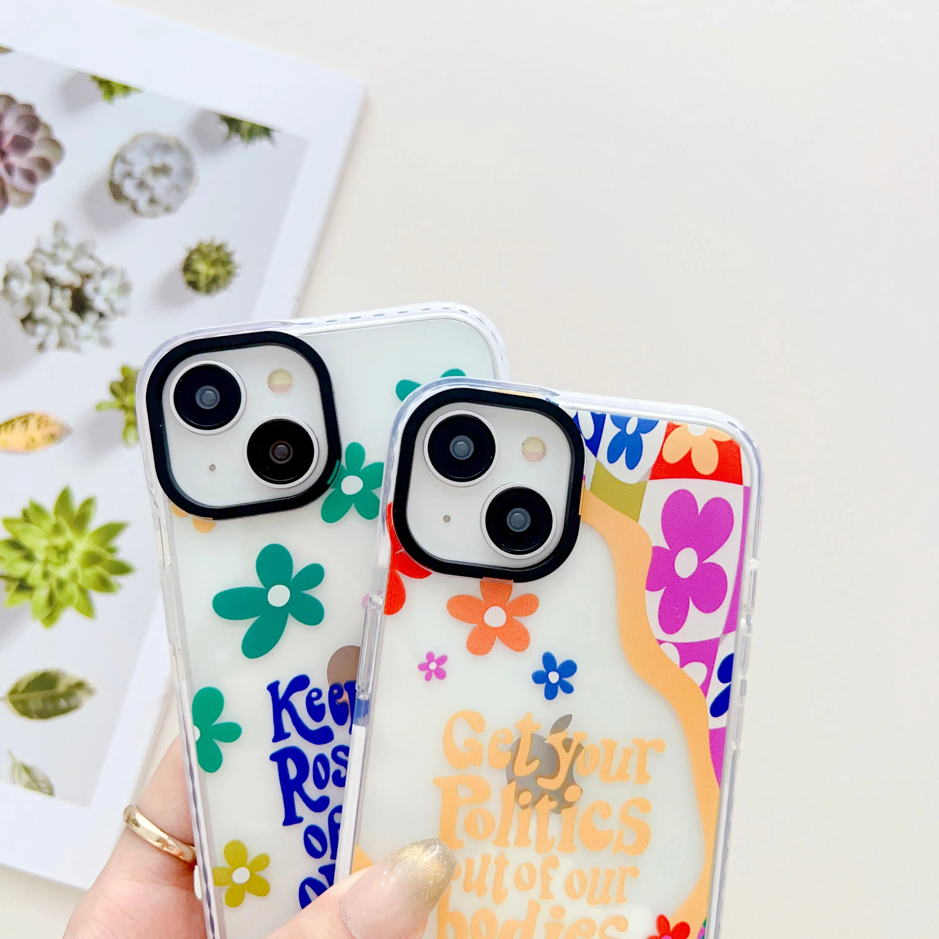 Let's Segregate ! Silicon Impact Proof Case for iPhone