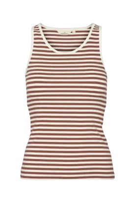 Ludmilla Tank - Whisper White/Mink