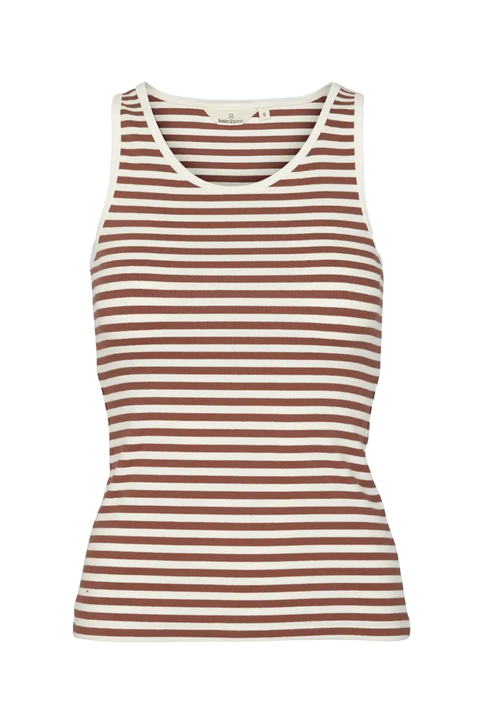 Ludmilla Tank - Whisper White/Mink