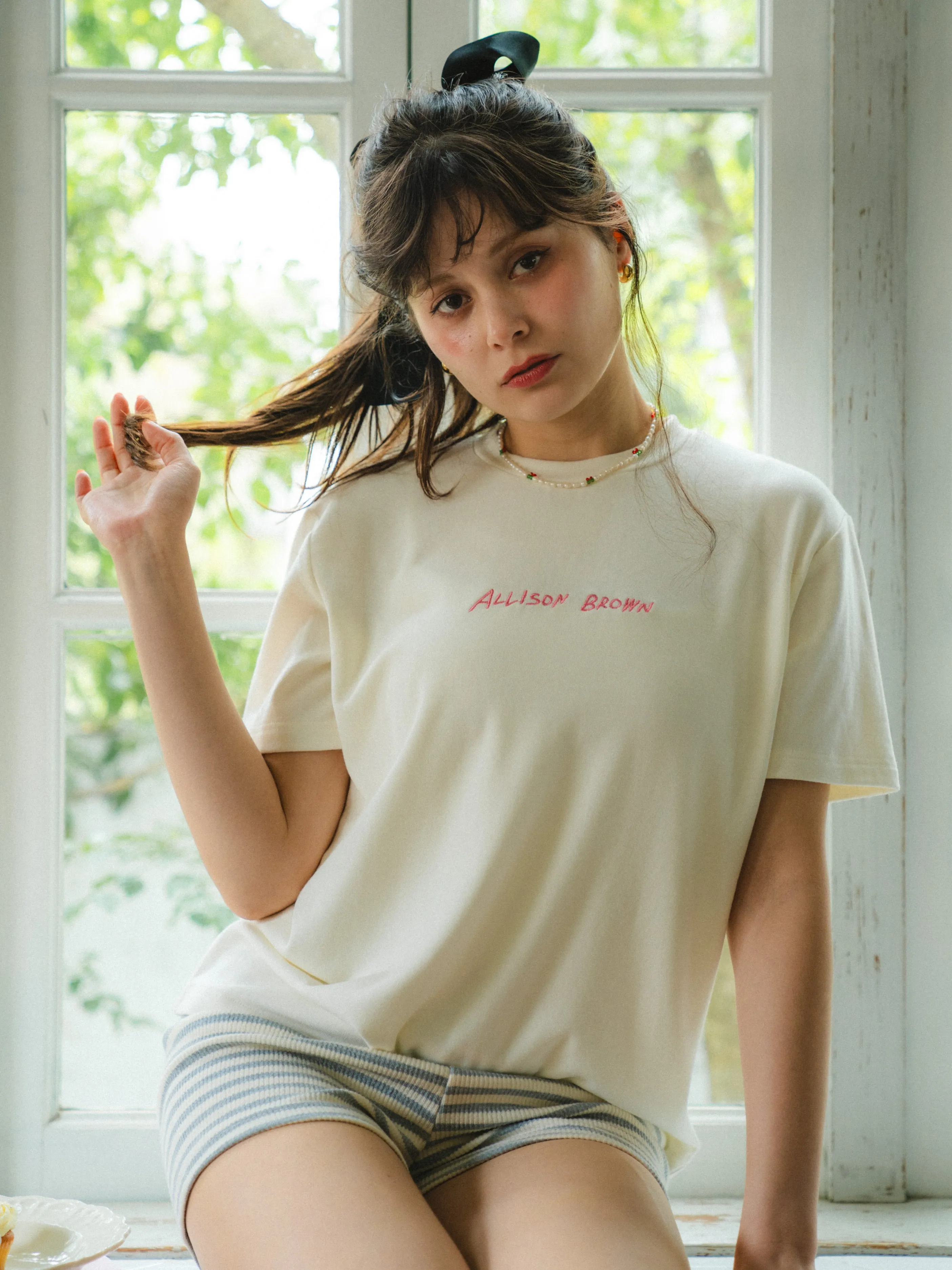 Marine Border Rib Short Pants