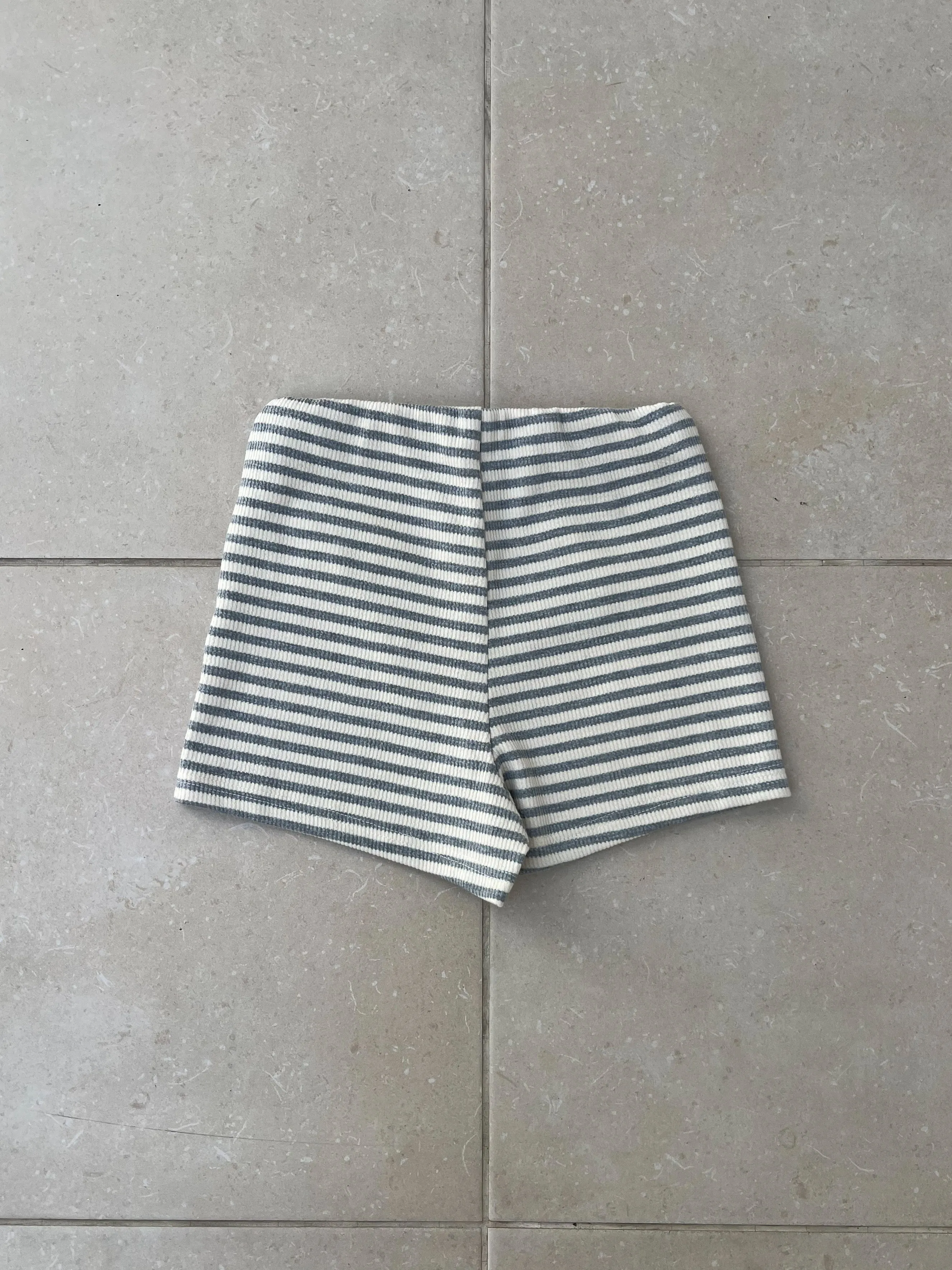 Marine Border Rib Short Pants
