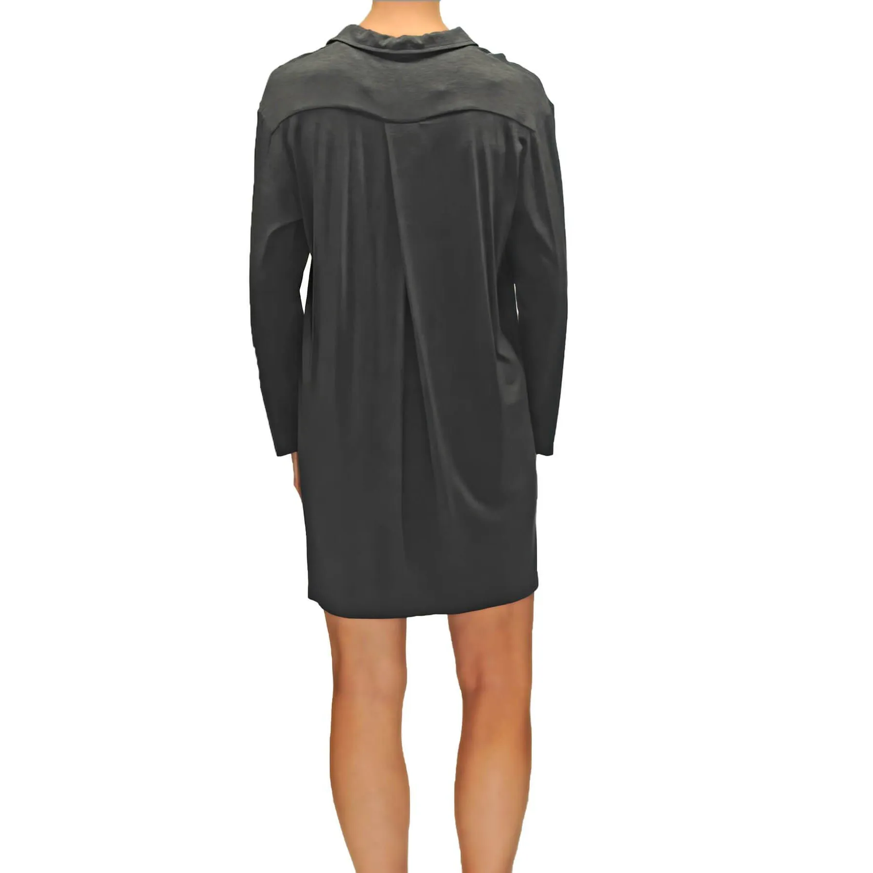 Megan Lounge Shirt - Charcoal Gray