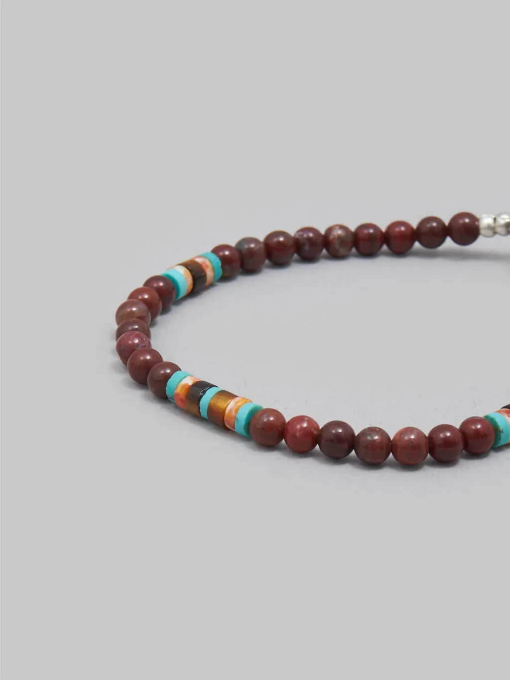 Mikia 4mm Stone Bracelet Poppy Jasper