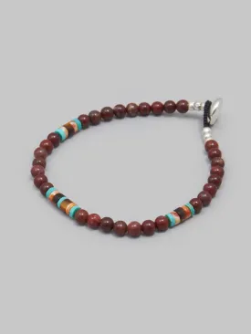 Mikia 4mm Stone Bracelet Poppy Jasper