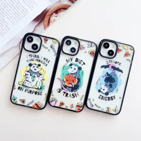 Millennial Collection Designer Impact Proof Silicon Phone Case for iPhone