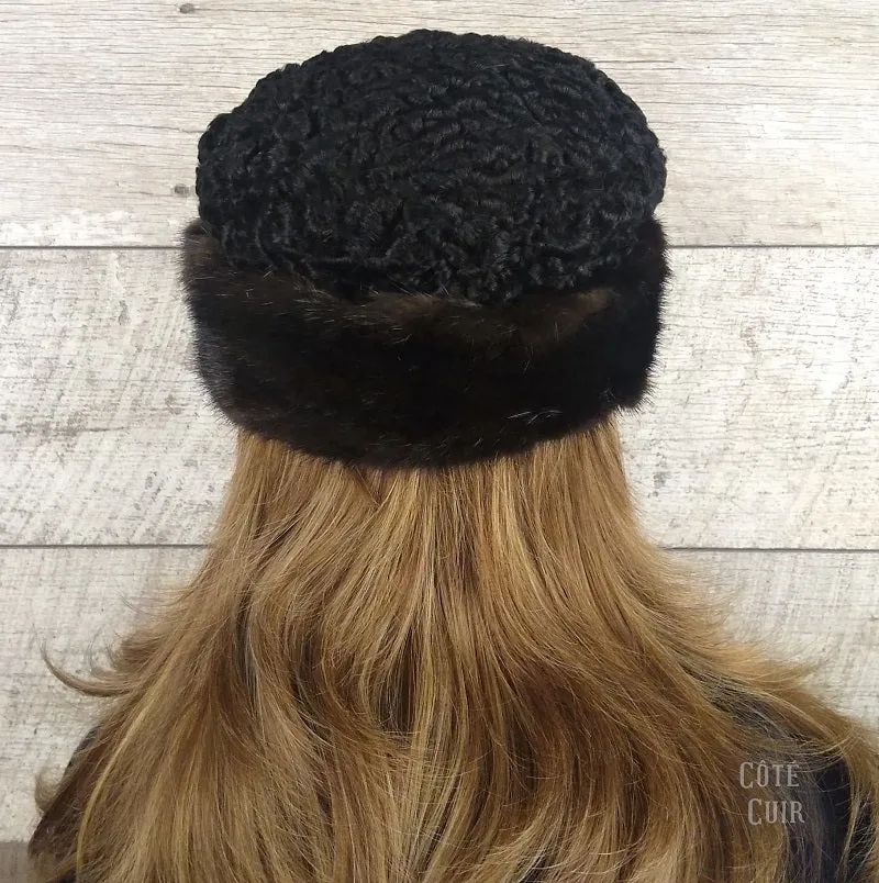 Mink Fur Hat and Persian Sheepskin