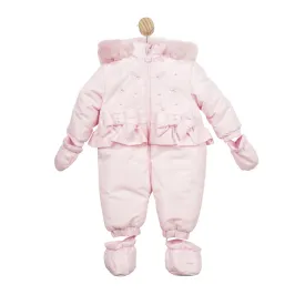 Mintini - snowsuit, pink
