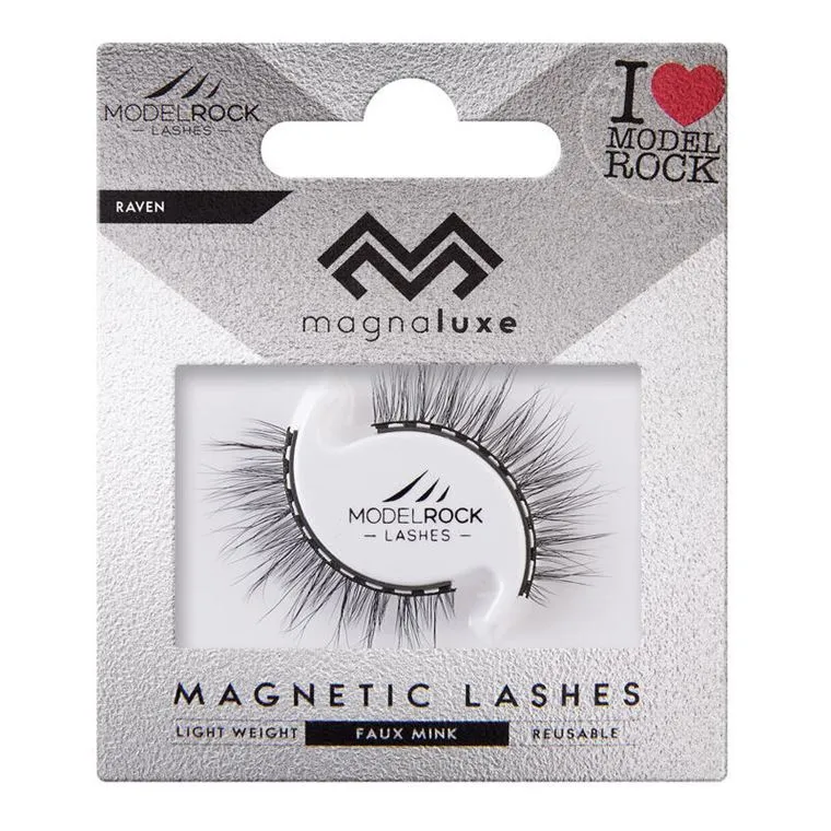 Model Rock Magna Luxe Magnetic Lash Set - Raven