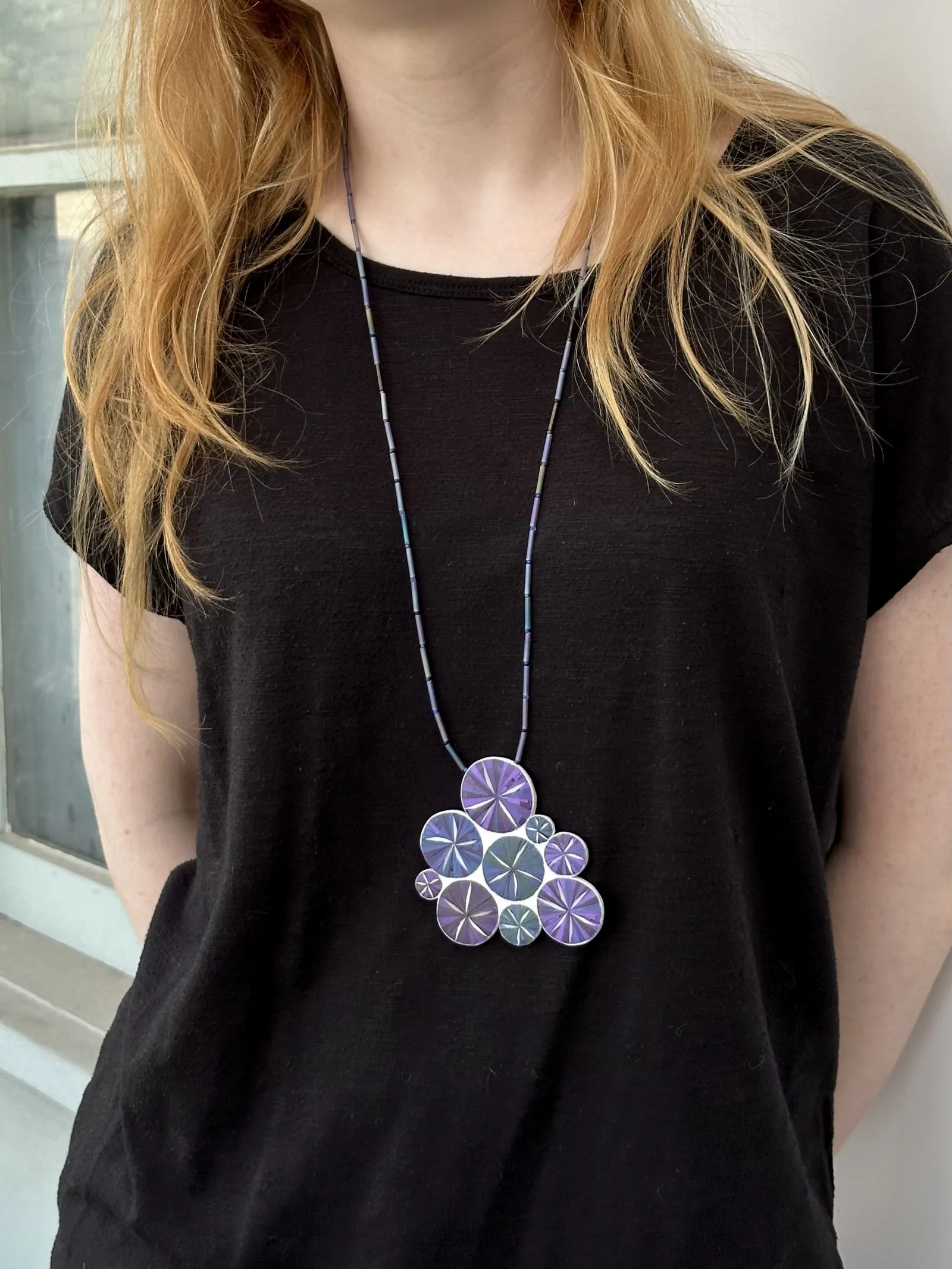 Morning Glory - Yukata #1 Necklace