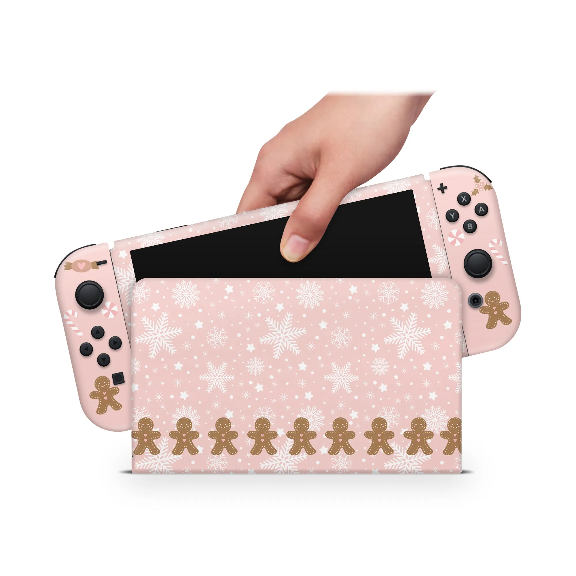 Nintendo Switch Oled Skin Decals - Winter Collection - Wrap Vinyl Sticker