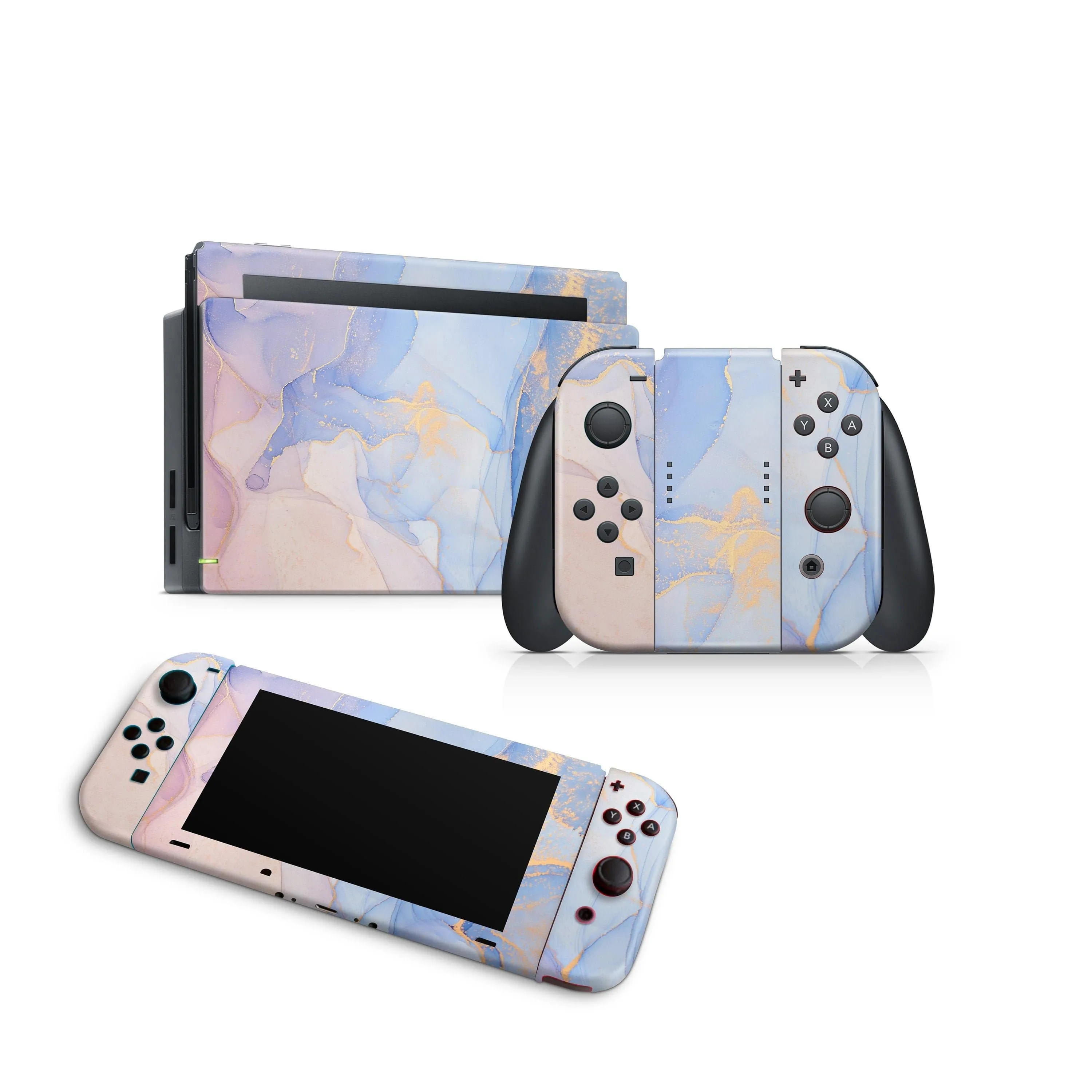 Nintendo Switch Skin Decals - Aquarelle - Wrap Vinyl Sticker