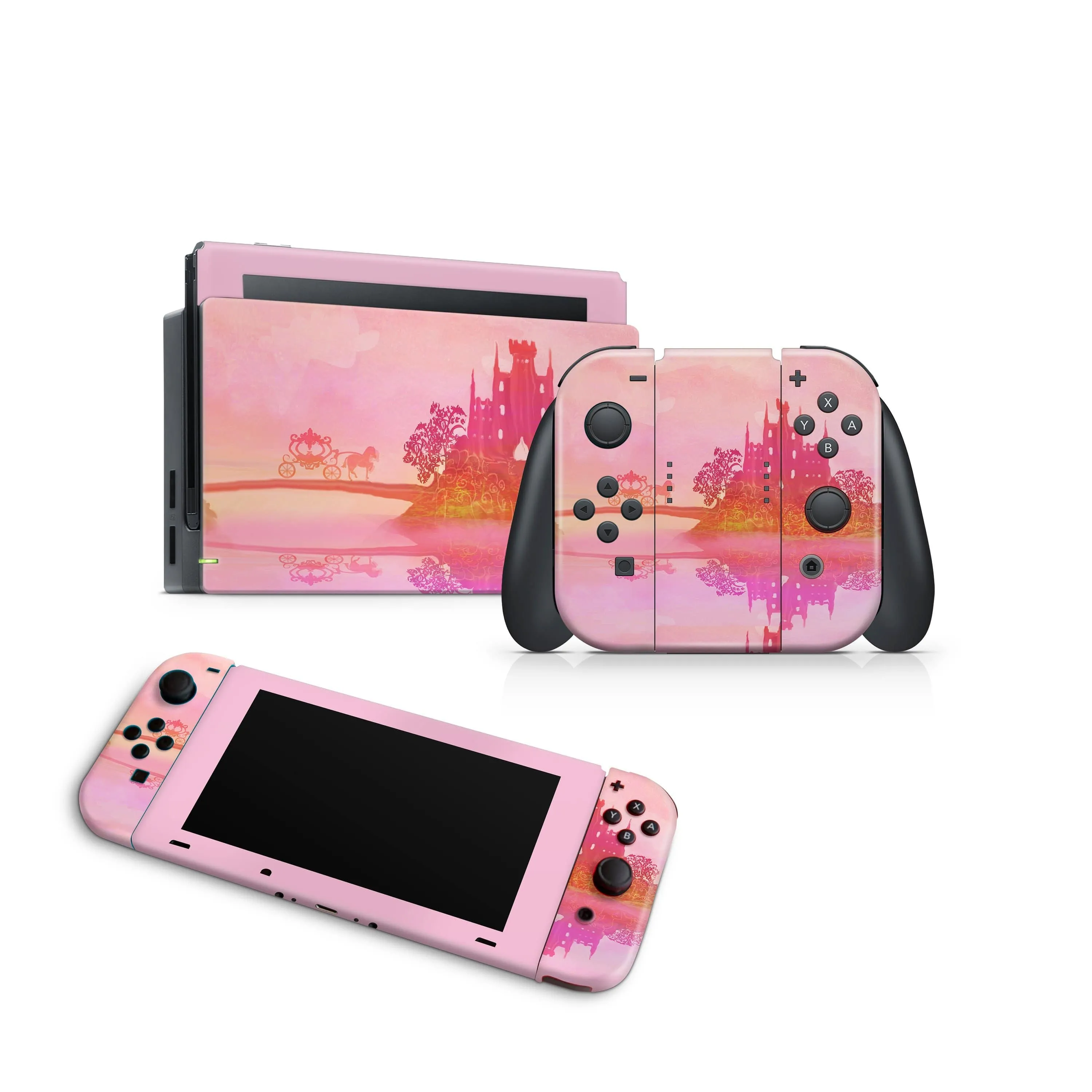Nintendo Switch Skin Decals - Citadel Palace - Wrap Vinyl Sticker