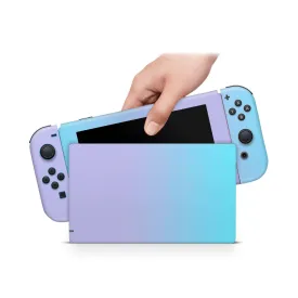 Nintendo Switch Skin Decals - Gradient Lavender - Wrap Vinyl Sticker