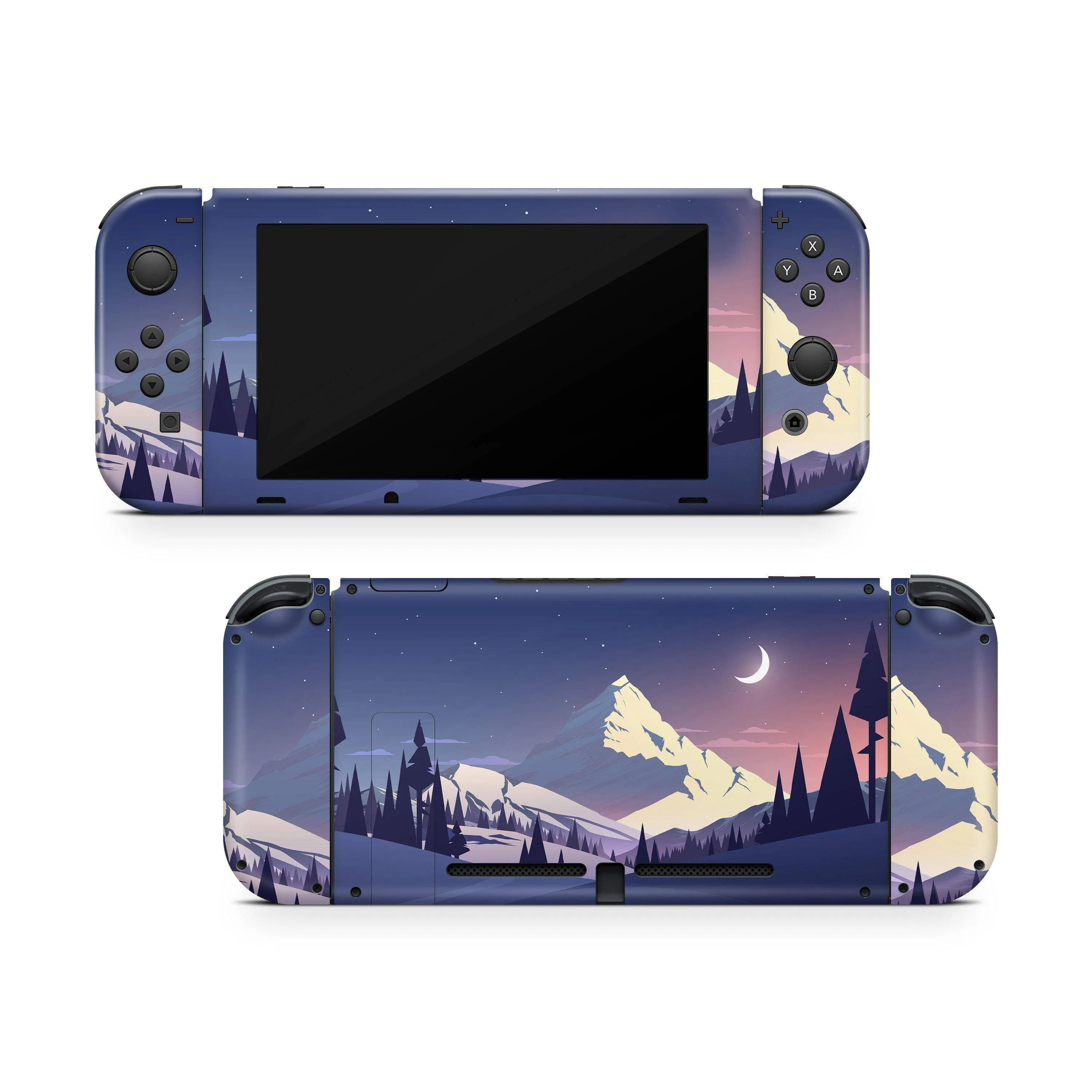 Nintendo Switch Skin Decals - Winter Season - Wrap Vinyl Sticker