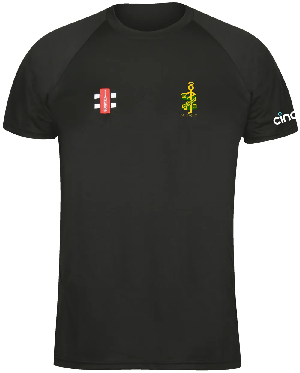 Northampton Saints CC Gray Nicolls Matrix T-Shirt