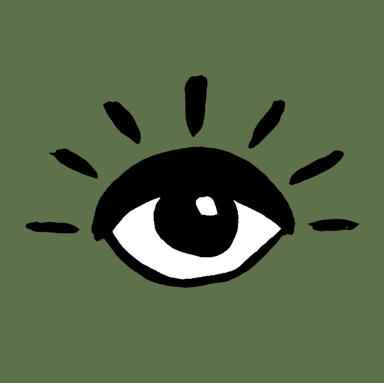 Organic Swaddle Blanket Eyes