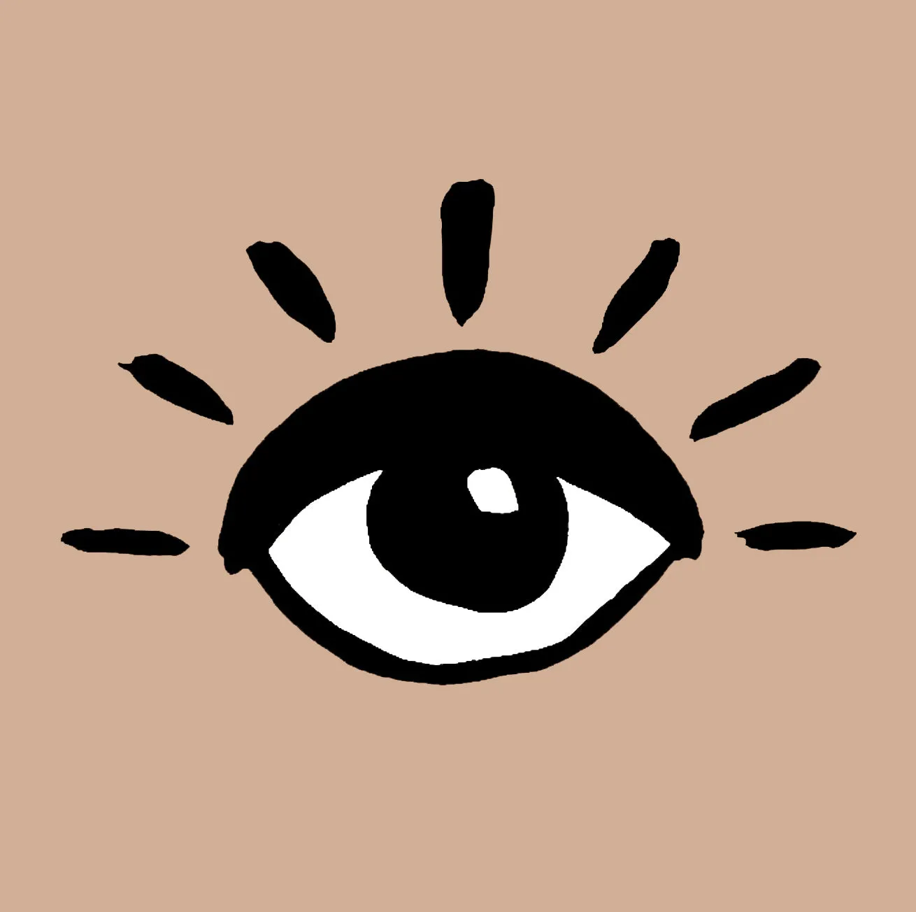 Organic Swaddle Blanket Eyes