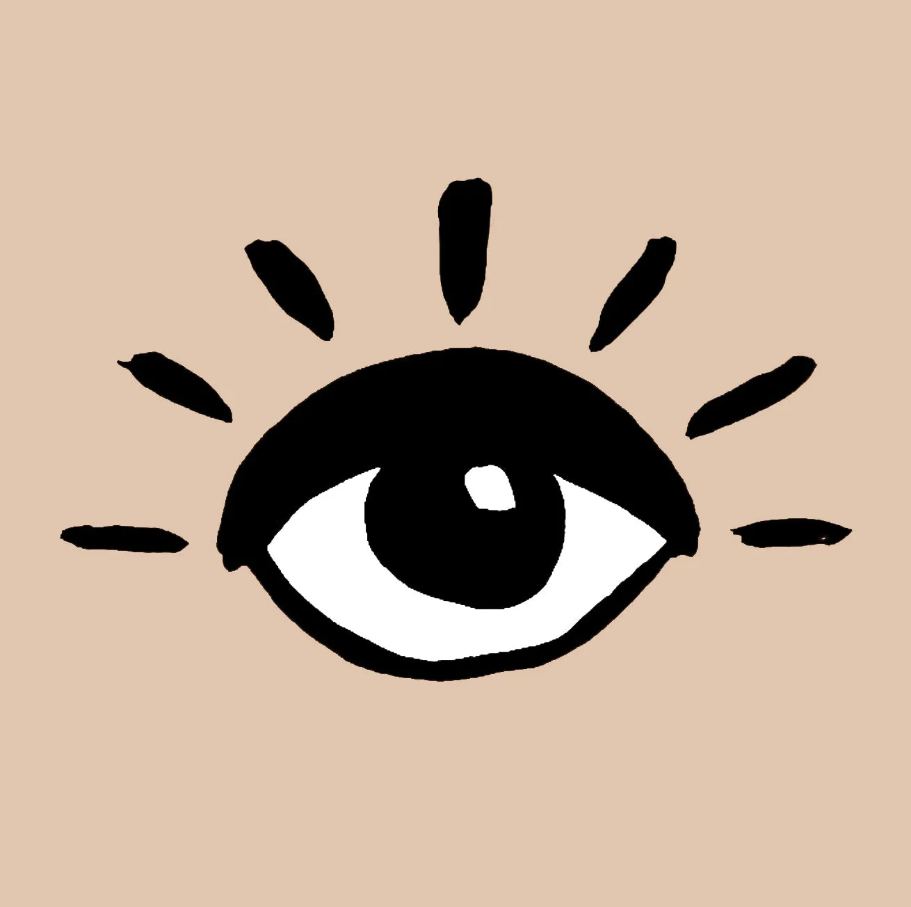 Organic Swaddle Blanket Eyes