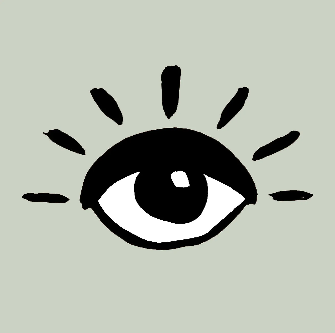 Organic Swaddle Blanket Eyes