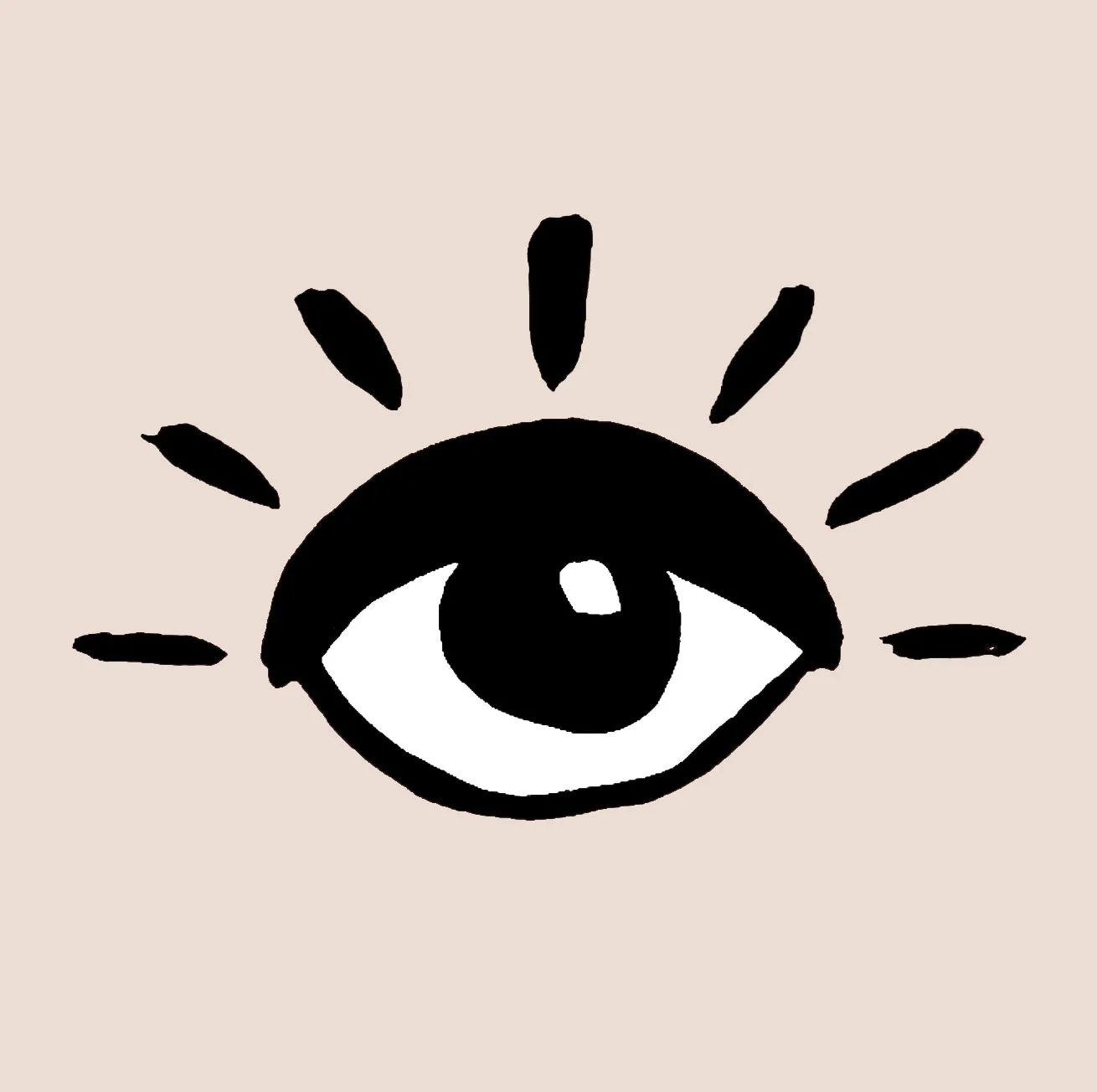 Organic Swaddle Blanket Eyes