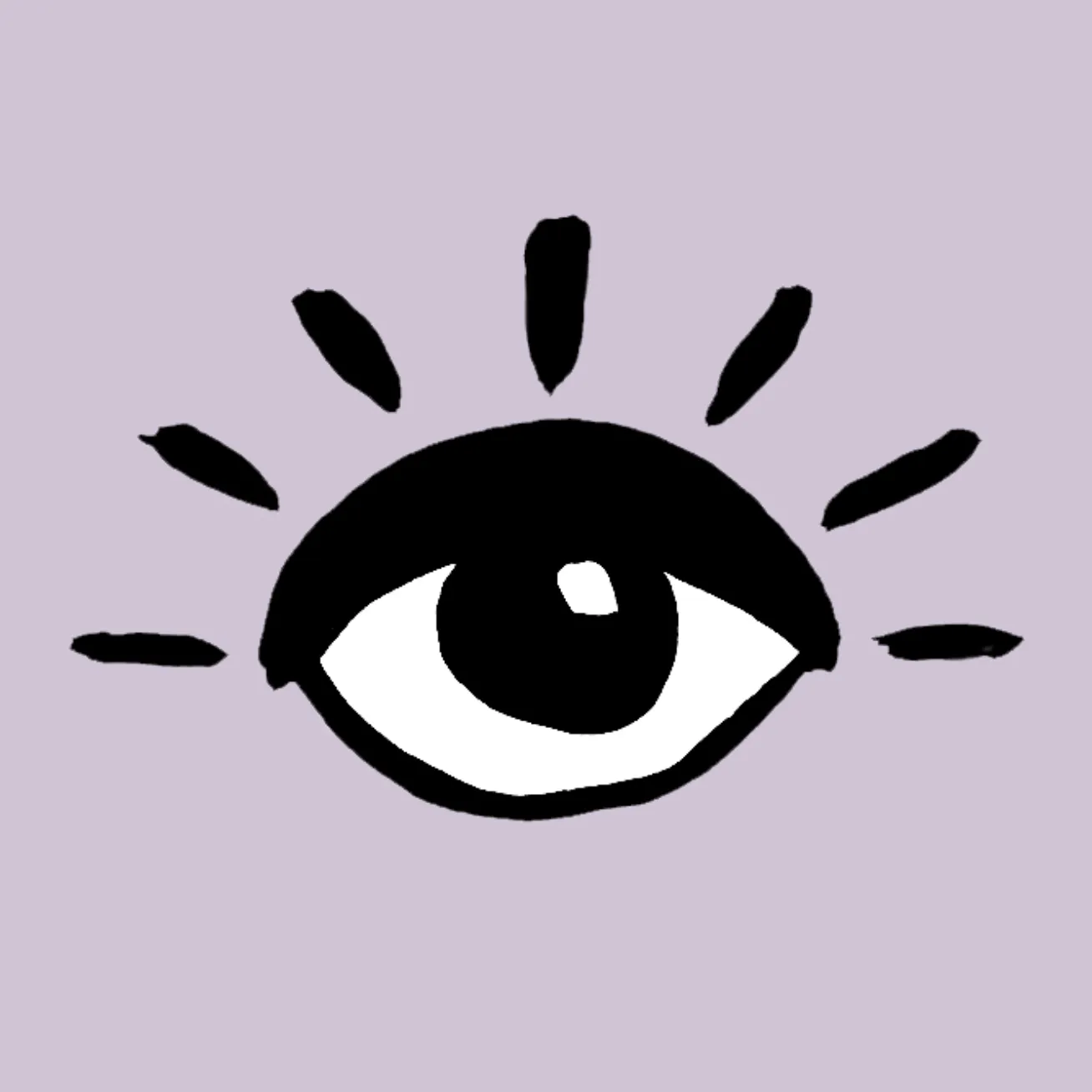 Organic Swaddle Blanket Eyes