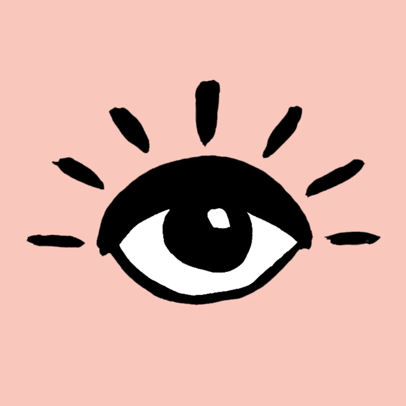 Organic Swaddle Blanket Eyes