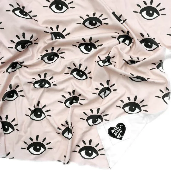 Organic Swaddle Blanket Eyes