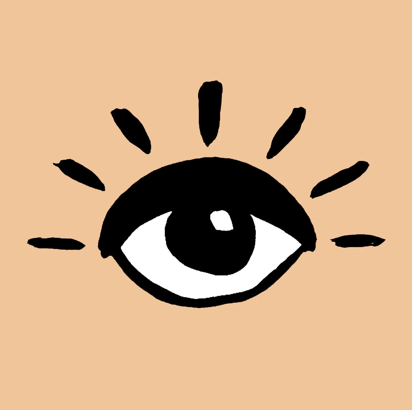 Organic Swaddle Blanket Eyes