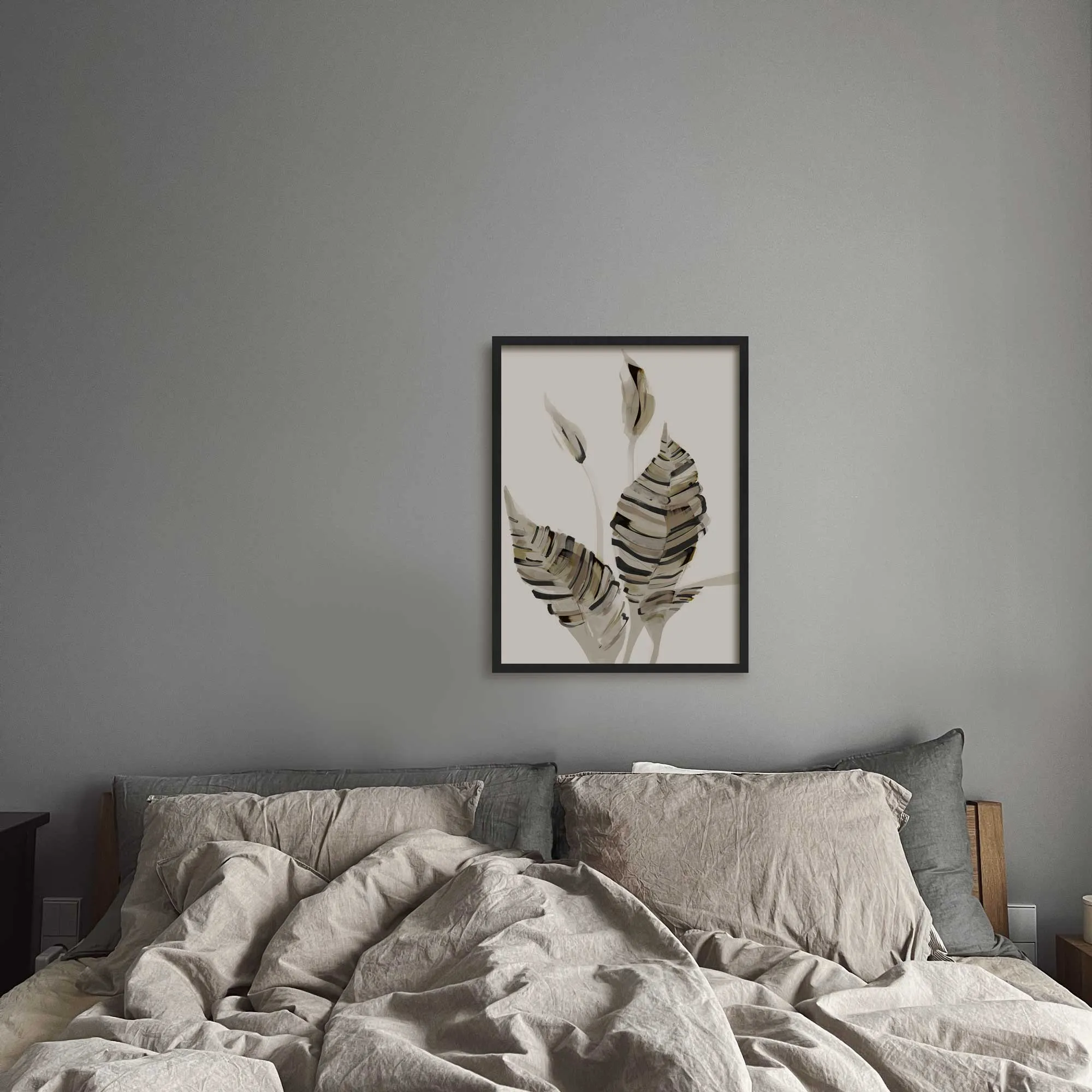 Peace Lily Floral Art Print