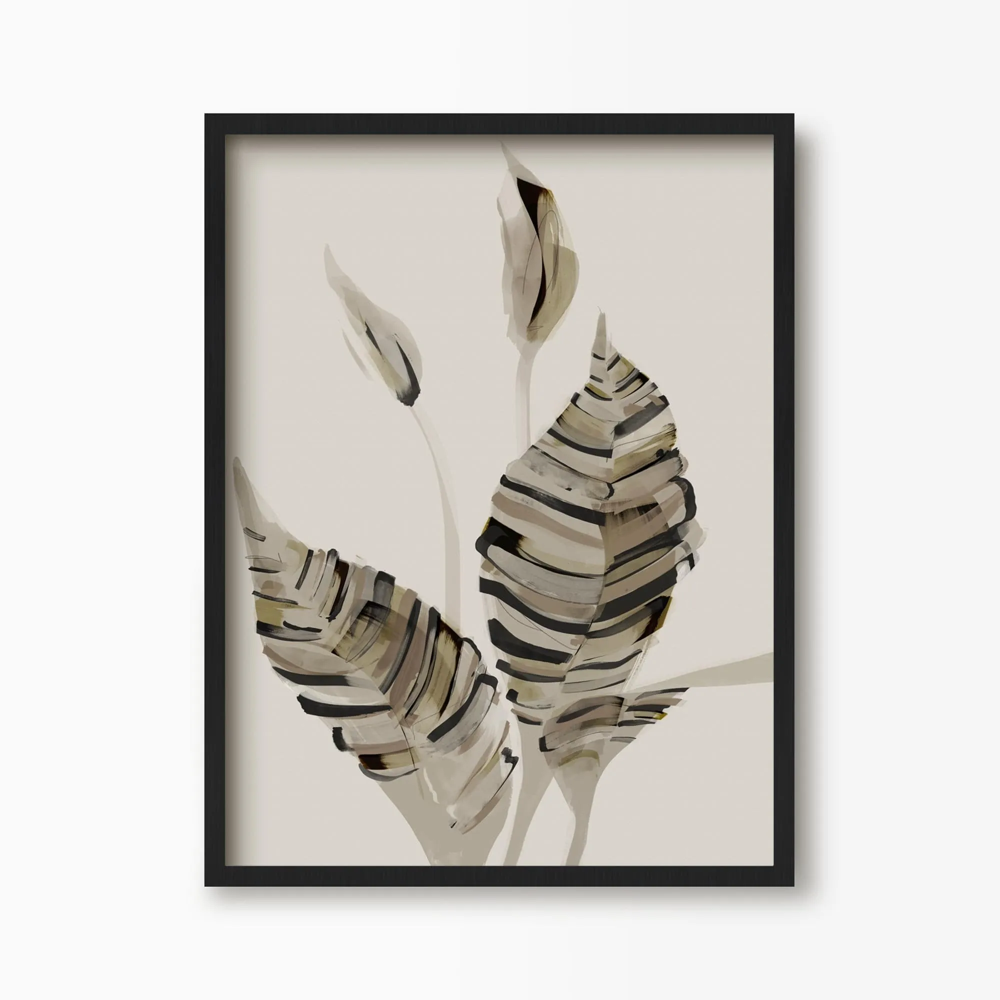 Peace Lily Floral Art Print
