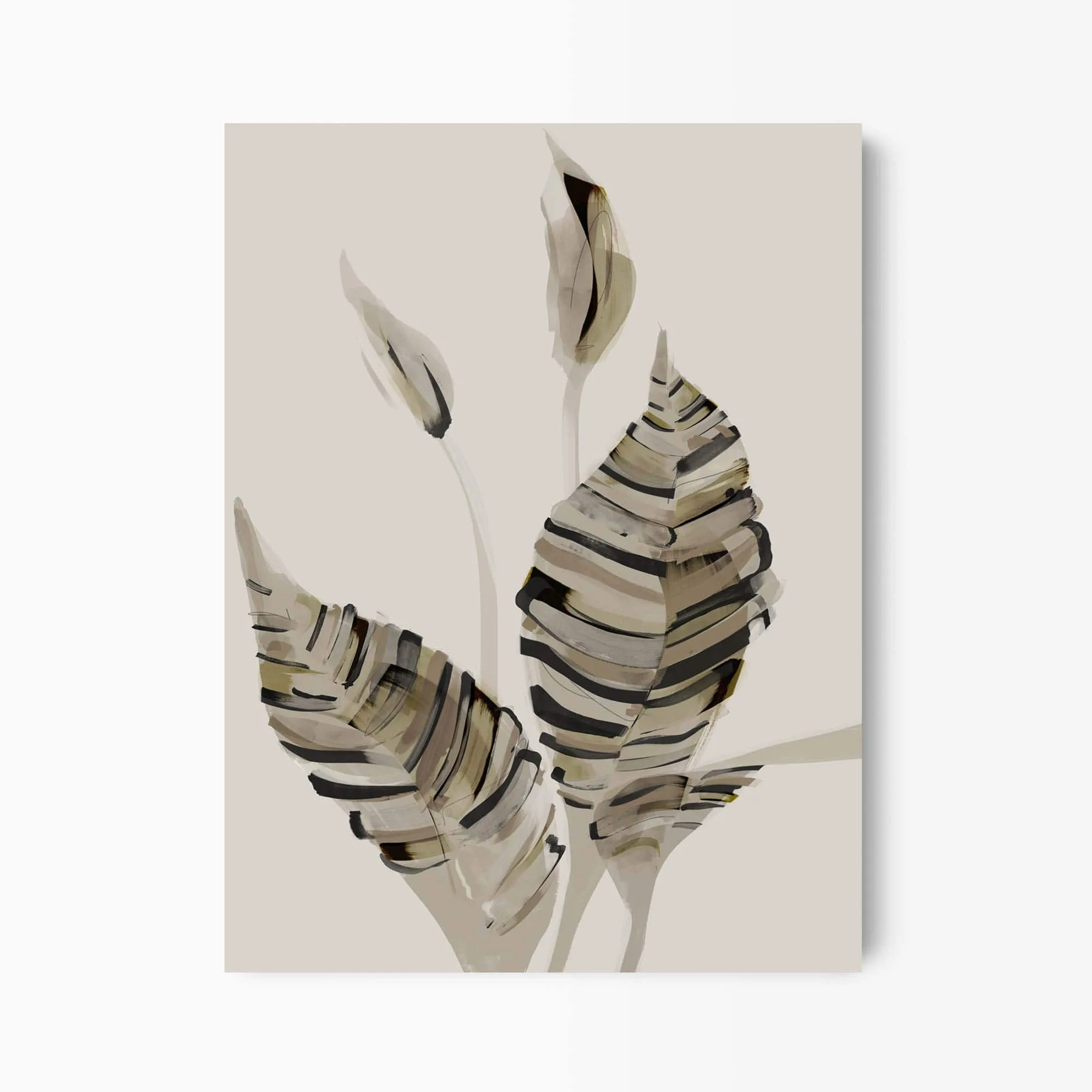 Peace Lily Floral Art Print