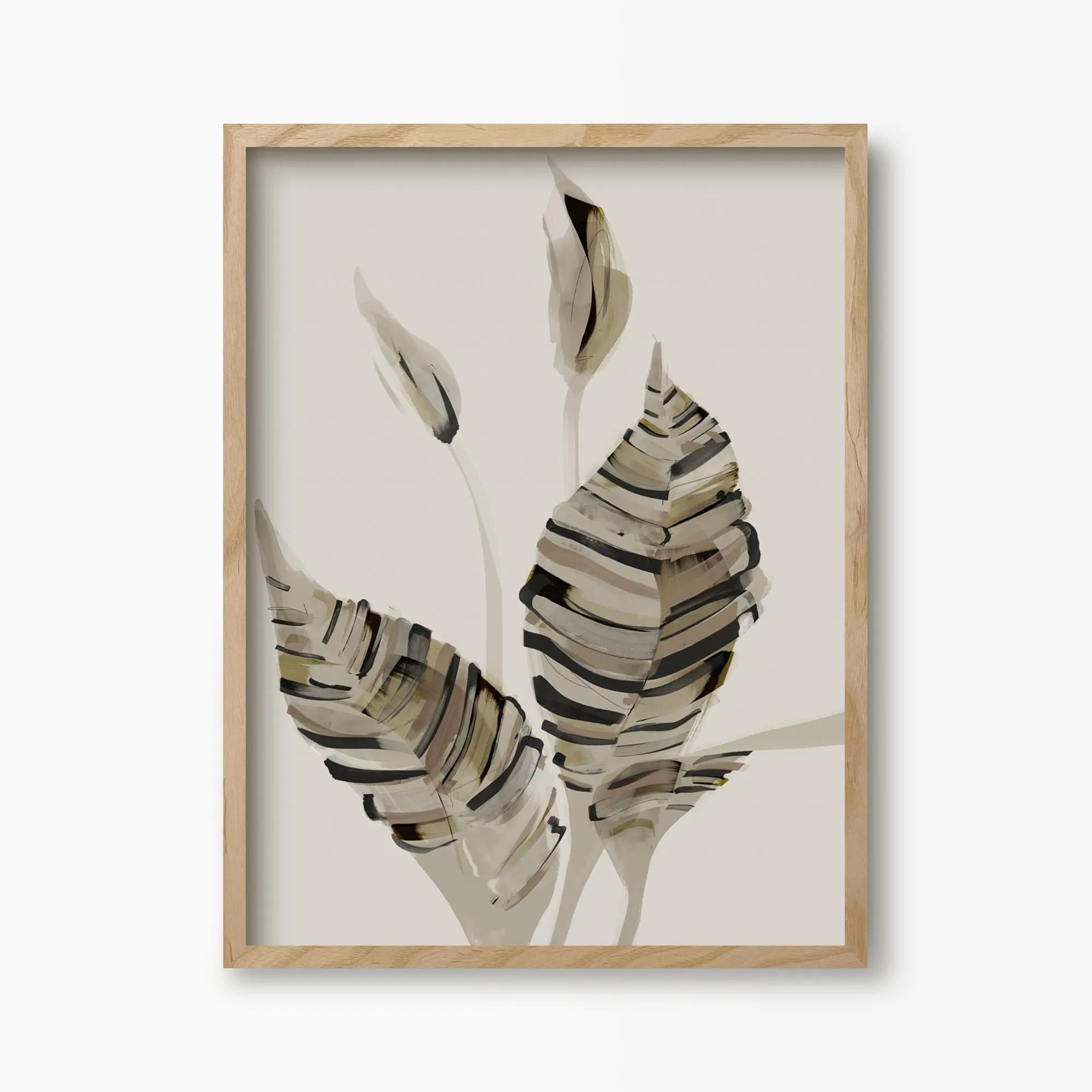Peace Lily Floral Art Print