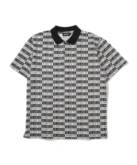 S/S ALLOVER PRINTED POLO SHIRT