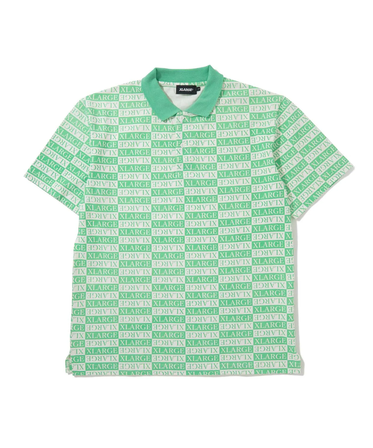 S/S ALLOVER PRINTED POLO SHIRT