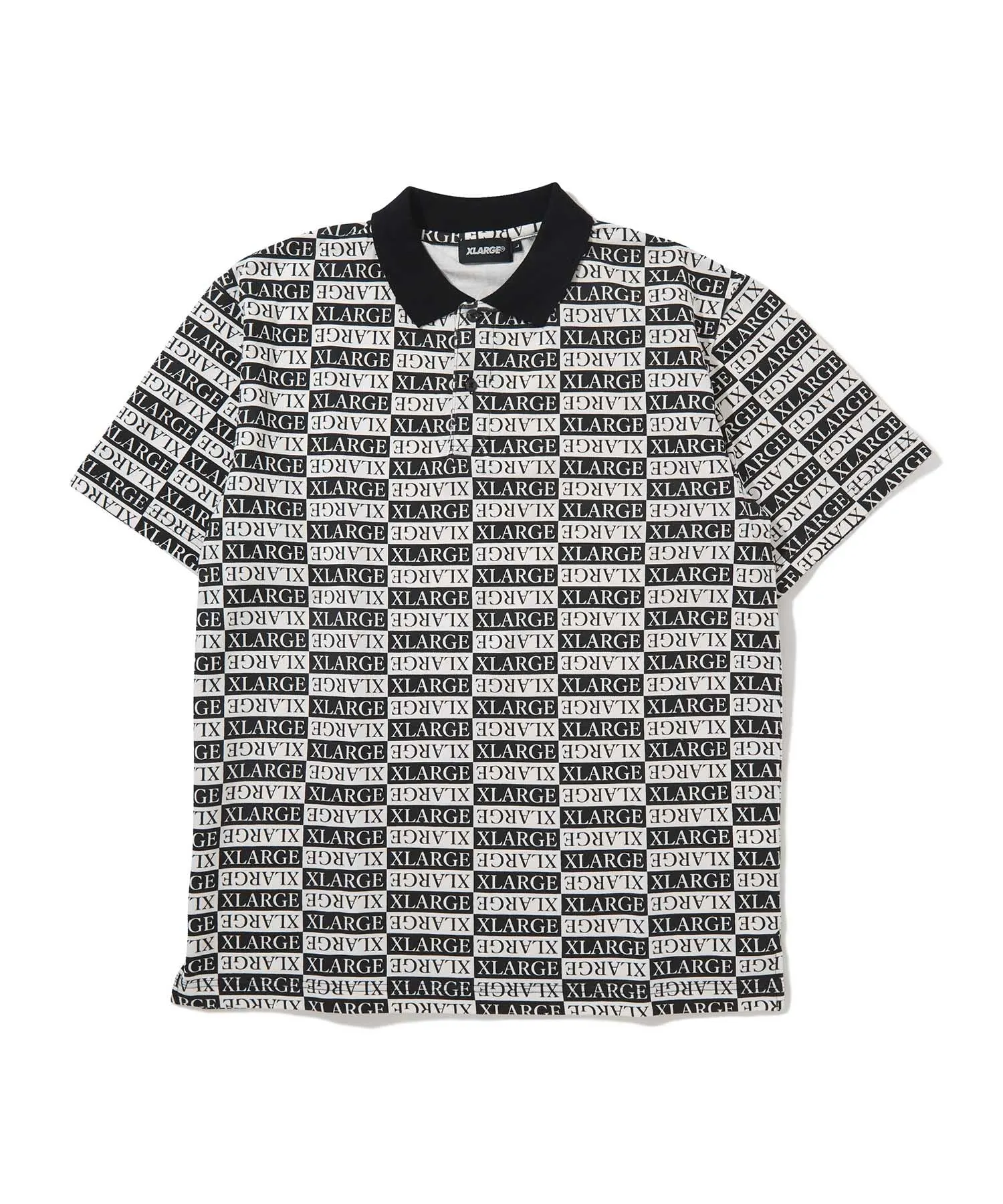 S/S ALLOVER PRINTED POLO SHIRT