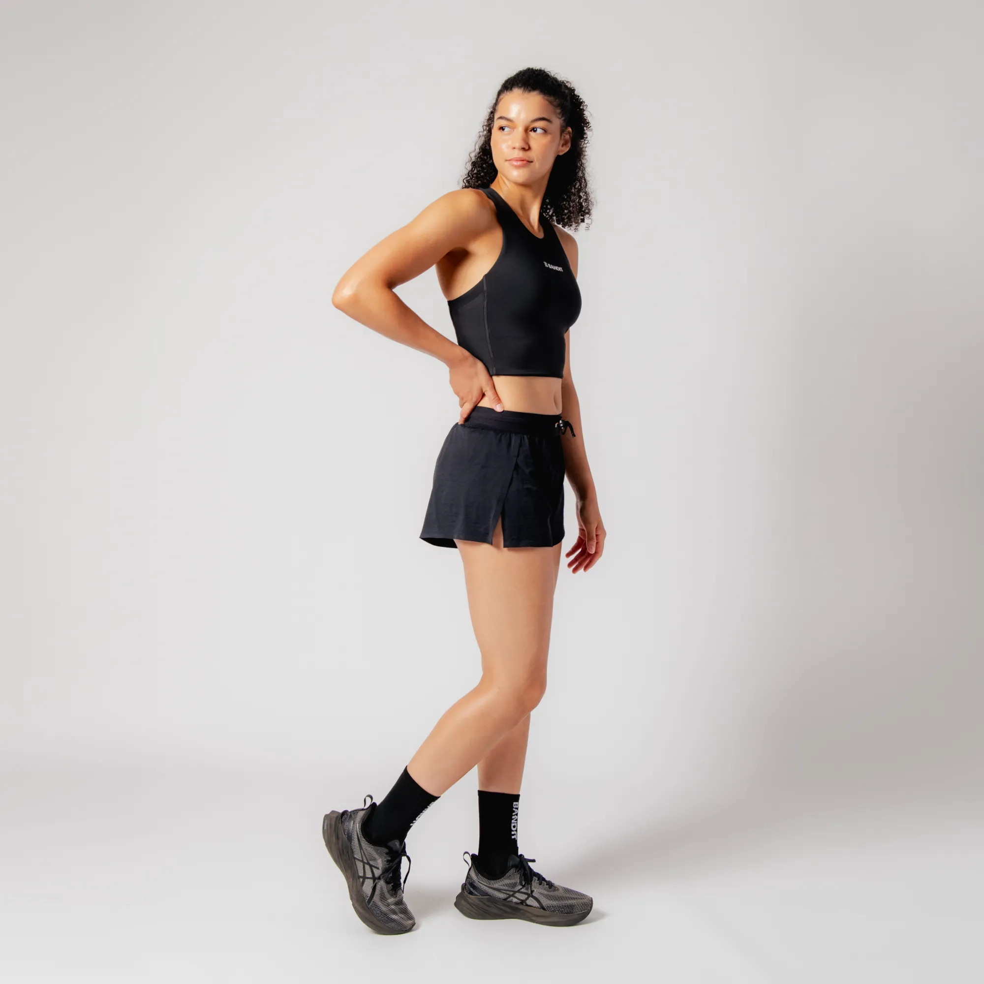 Stamina™ Race Crop - Black