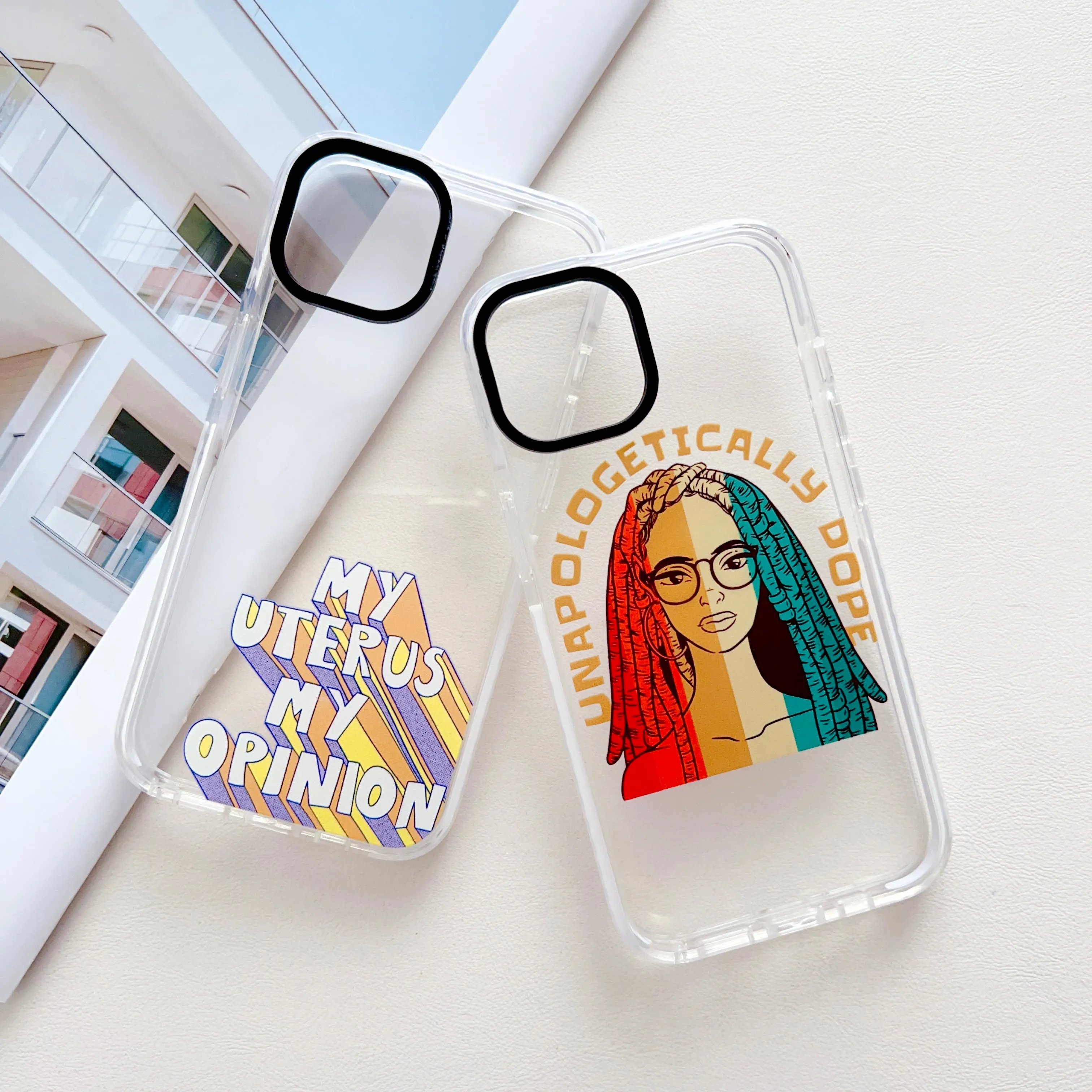 Unapologetically Dope Designer Impact Proof Silicon Case for iPhone