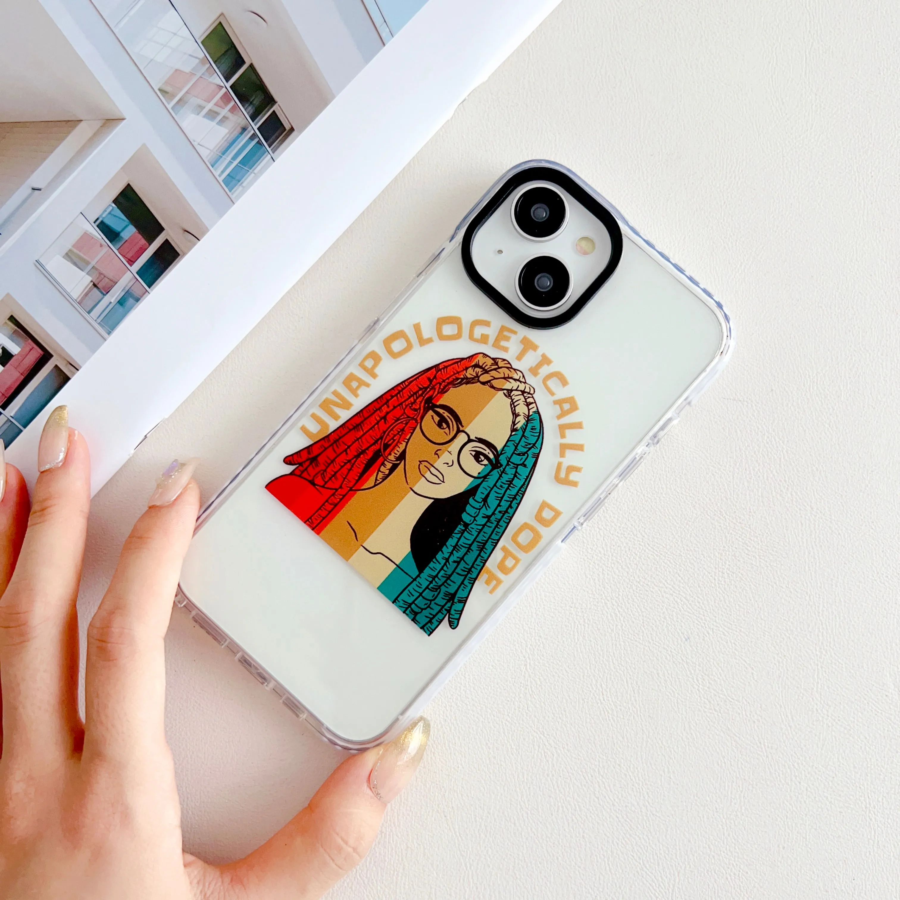 Unapologetically Dope Designer Impact Proof Silicon Case for iPhone