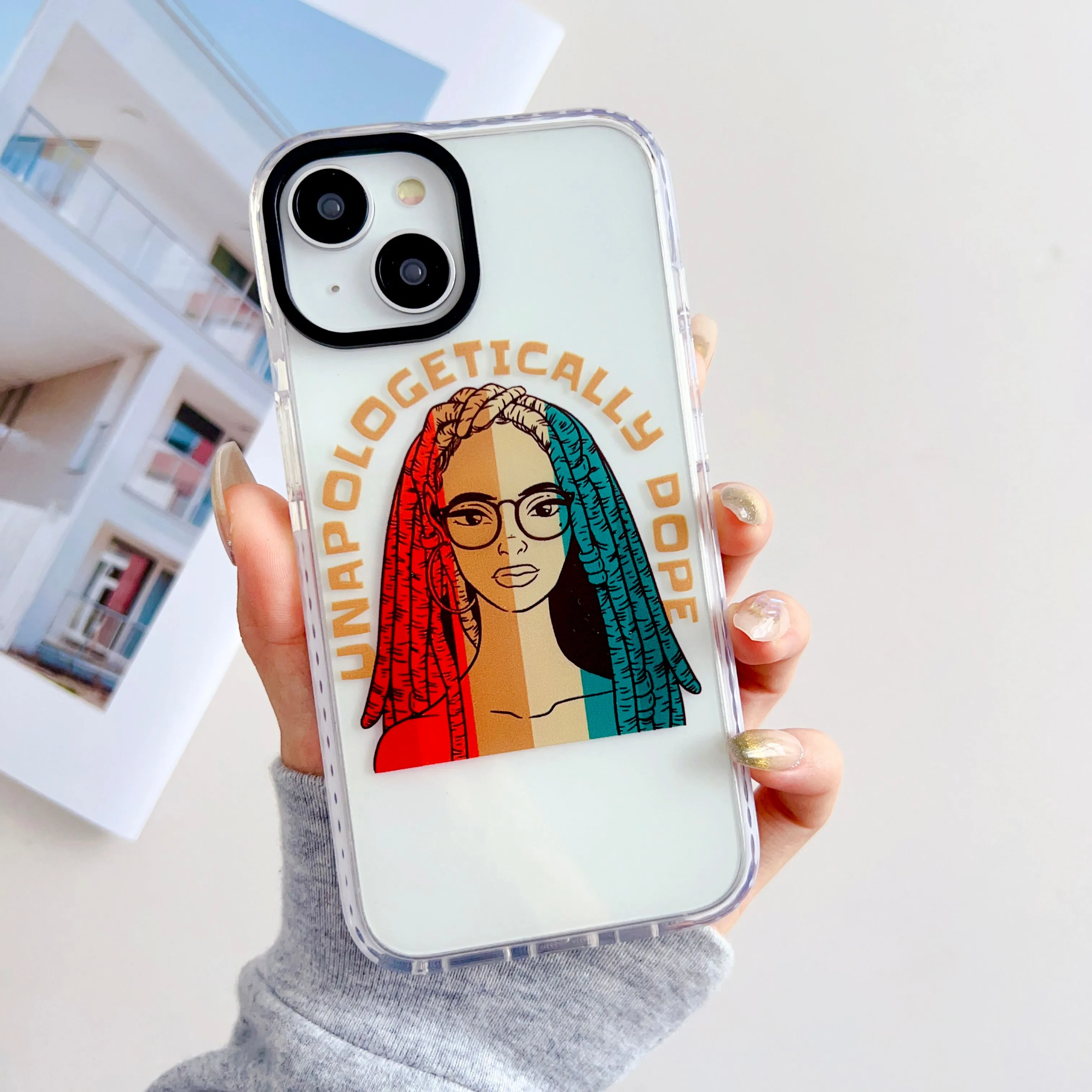 Unapologetically Dope Designer Impact Proof Silicon Case for iPhone