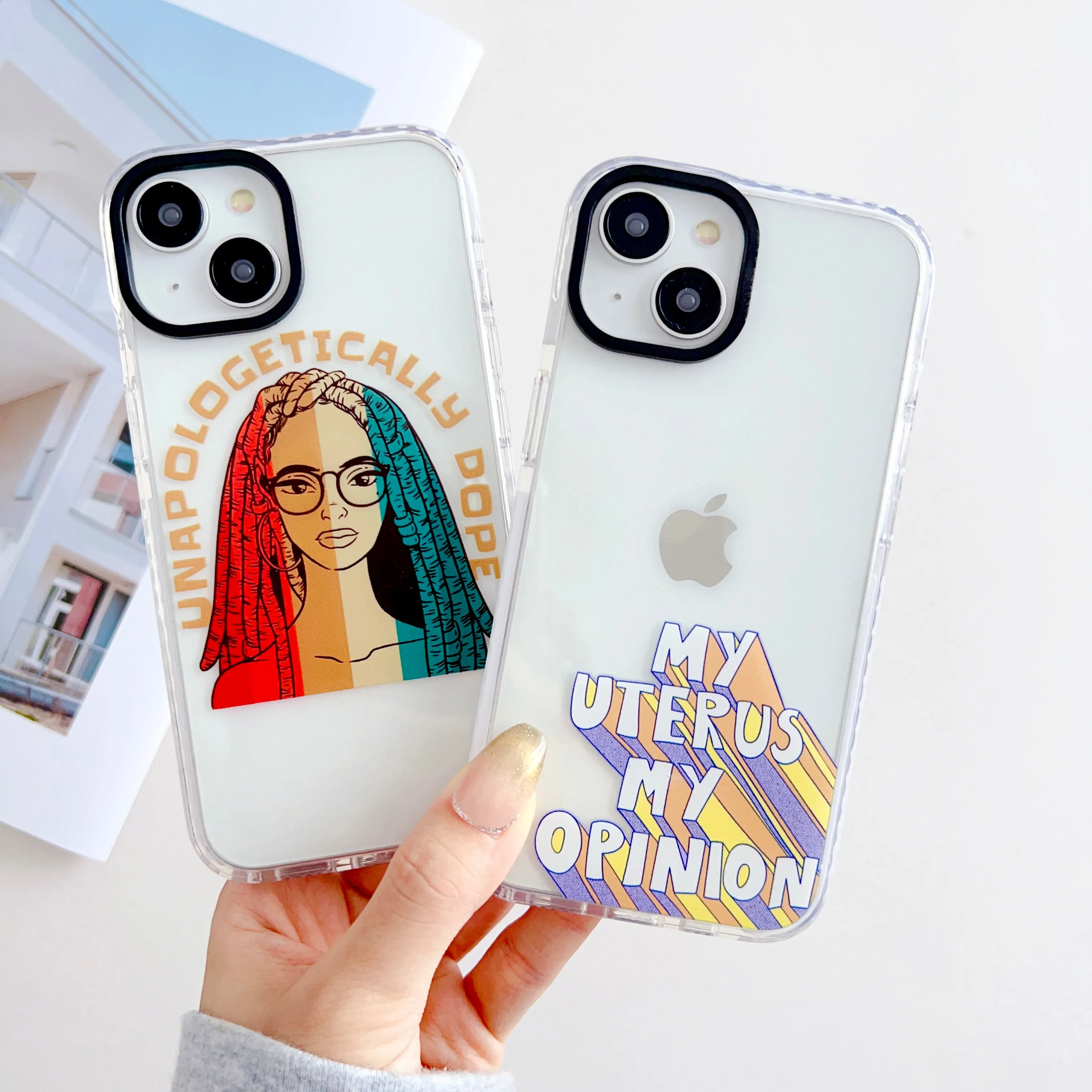 Unapologetically Dope Designer Impact Proof Silicon Case for iPhone