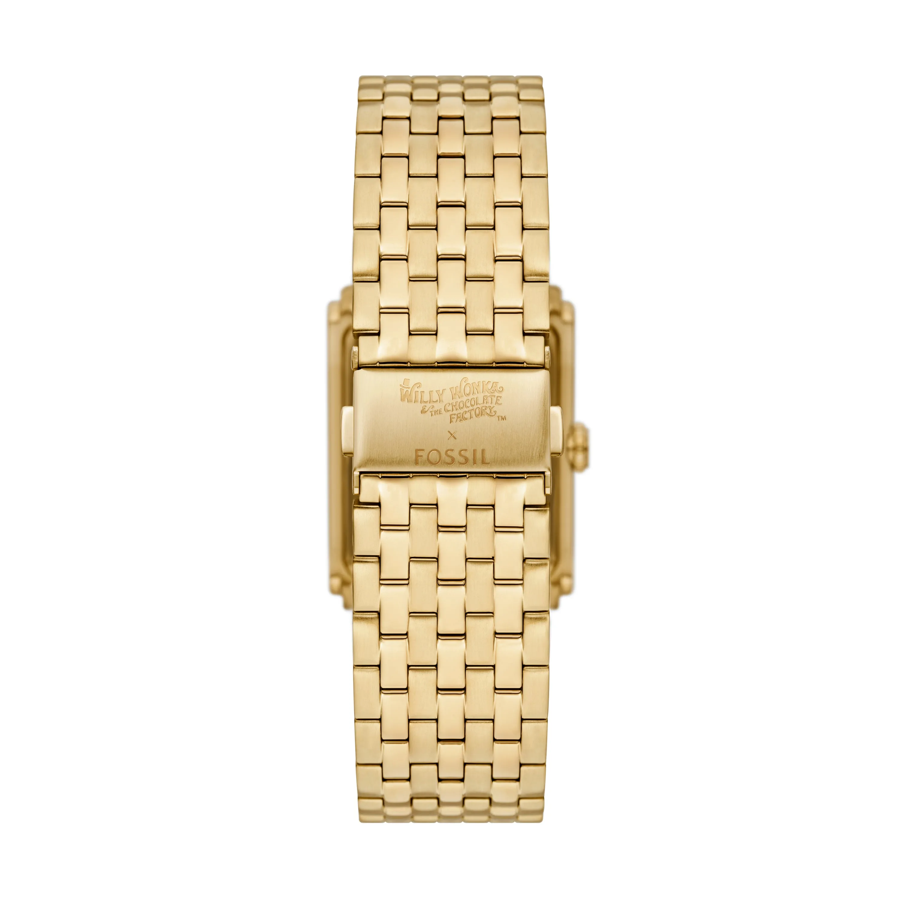 Willy Wonka™ x Fossil Limited Edition Three-Hand Gold-Tone Stainless Steel Watch