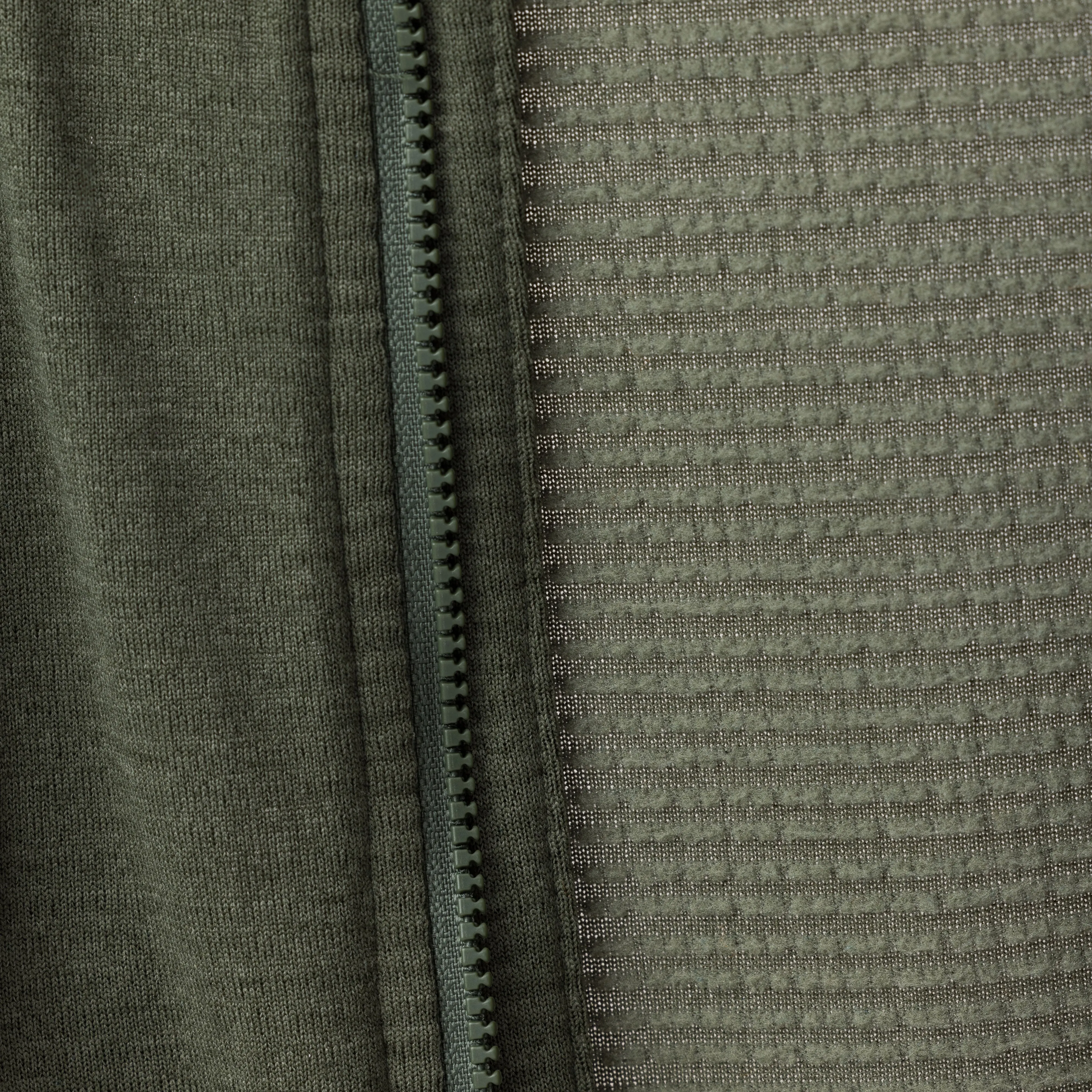 Women's Long Sleeve Micro Grid Jersey - Olive